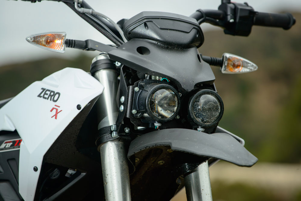 This must be one of the ugliest faces ever seen on a motorcycle.