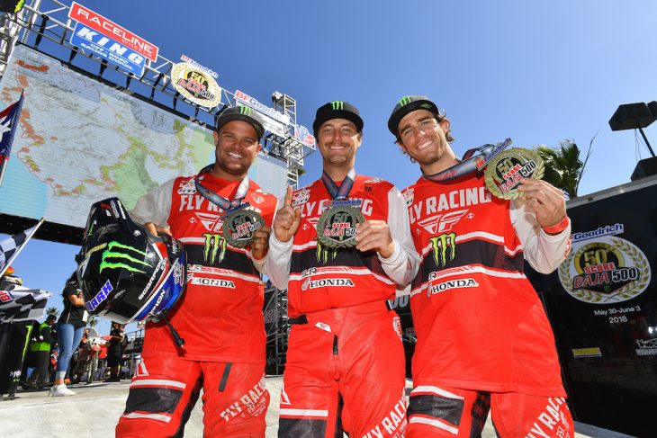 2018 SCORE Baja 500 Results