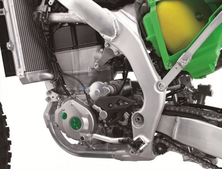 Finally, Kawasaki put a hydraulic clutch on a Japanese motocrosser.