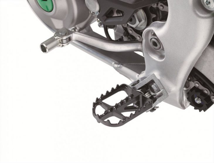 We're liking the wider footpegs.