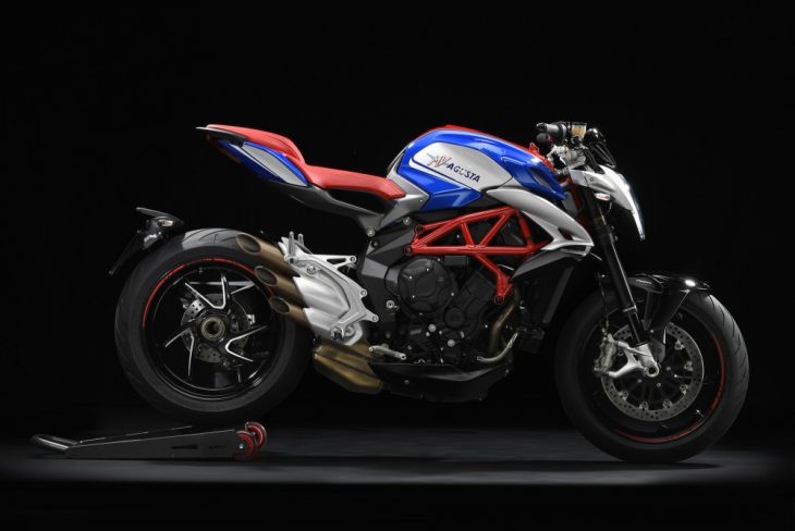 MV Agusta Brutale 800 RR America will make you look like a patriot. MV Agusta Brutale 800 RR America will make you look like a patriot.