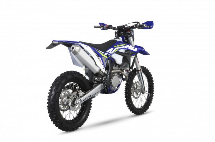 Sherco offers both a 250 and 300 four-stroke.