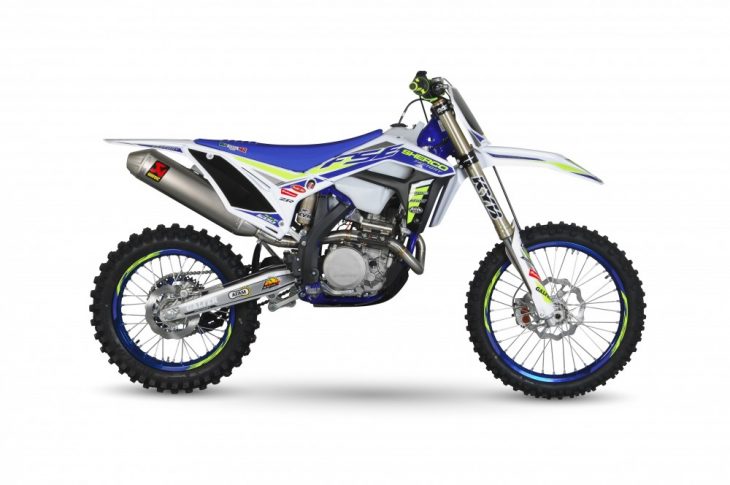 There Sherco 500 SCF Factory makes its debut in 2019.