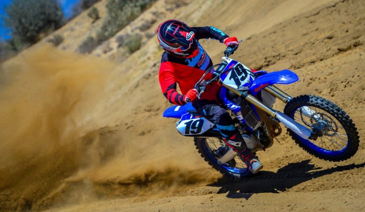 New seat padding improves the feel of the 2019 Yamaha YZ450F.