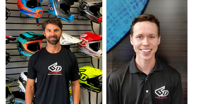 Andreas Hengstberger and Daniel Luber Join 6D Helmets Team.