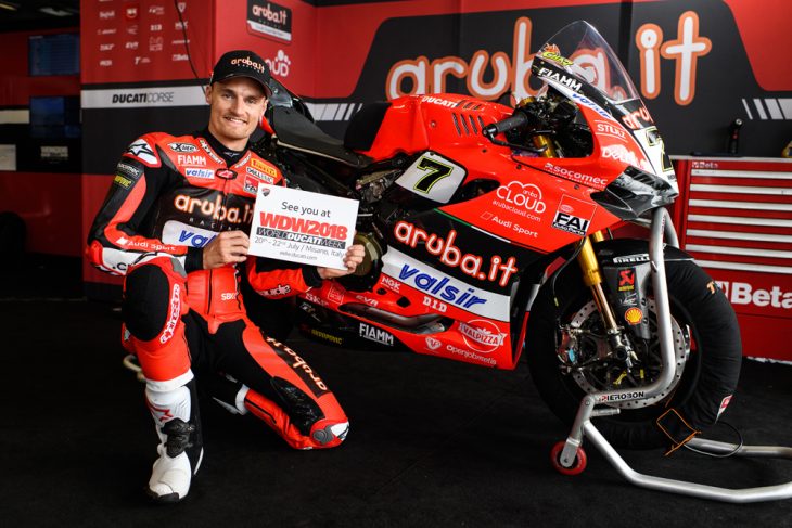 Ducati Riders to Attend World Ducati Week 2018