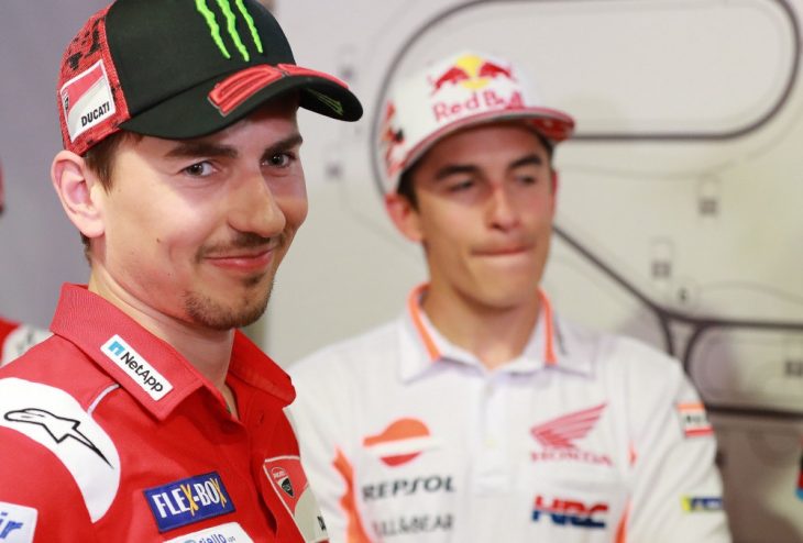 Lorenzo and Marquez in Repsol Honda next year.