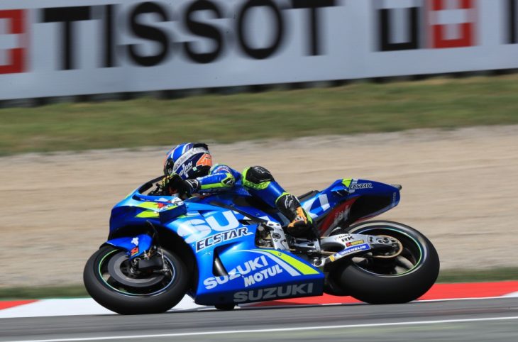 Rins' Suzuki with carbon addition.