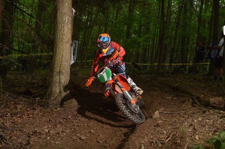 Toth on the gas for third place in GNCC Toth on the gas for third place in GNCC