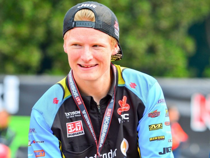 Justin Hill will move up to the 450 class for select motocross races.