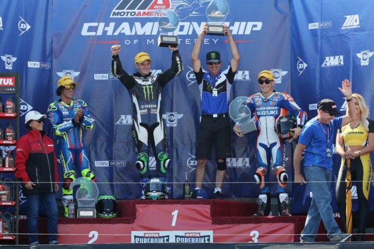 Laguna_MotoAmerica_Superbike_Race2_podium