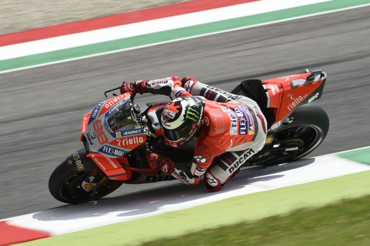 Lorenzo at Mugello 2018