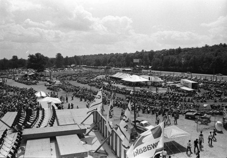 Loudon crowd 1986