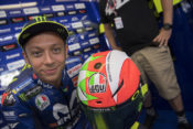 Valentino Rossi's Mugello Tricolore AGV Helmet