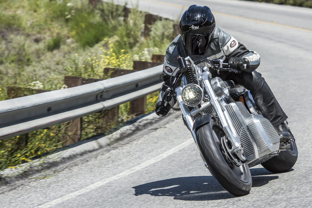 Despite the racer stance, Cathcart says the ride position is surprisingly comfortable.