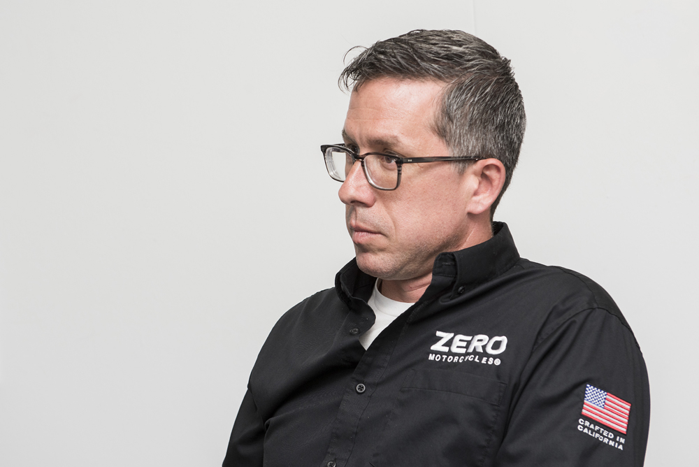 Sam Paschel, CEO of Zero Motorcycles, was not happy that the Curtiss design would use various powertrain parts from different suppliers.