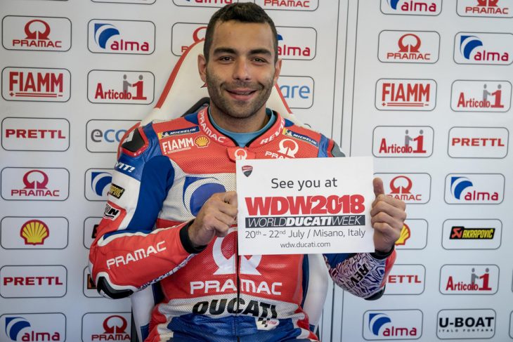 Ducati Riders to Attend World Ducati Week 2018