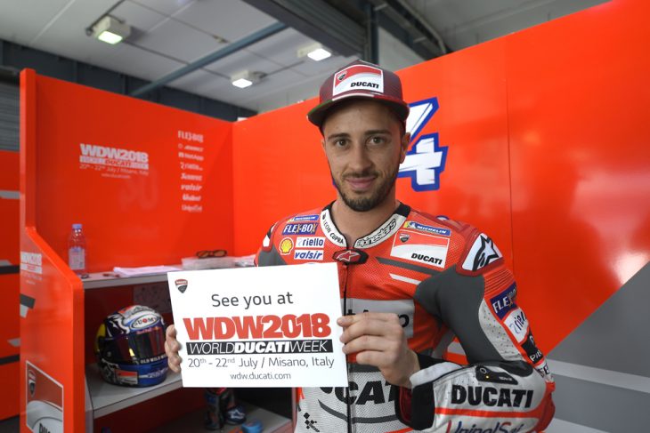 Ducati Riders to Attend World Ducati Week 2018