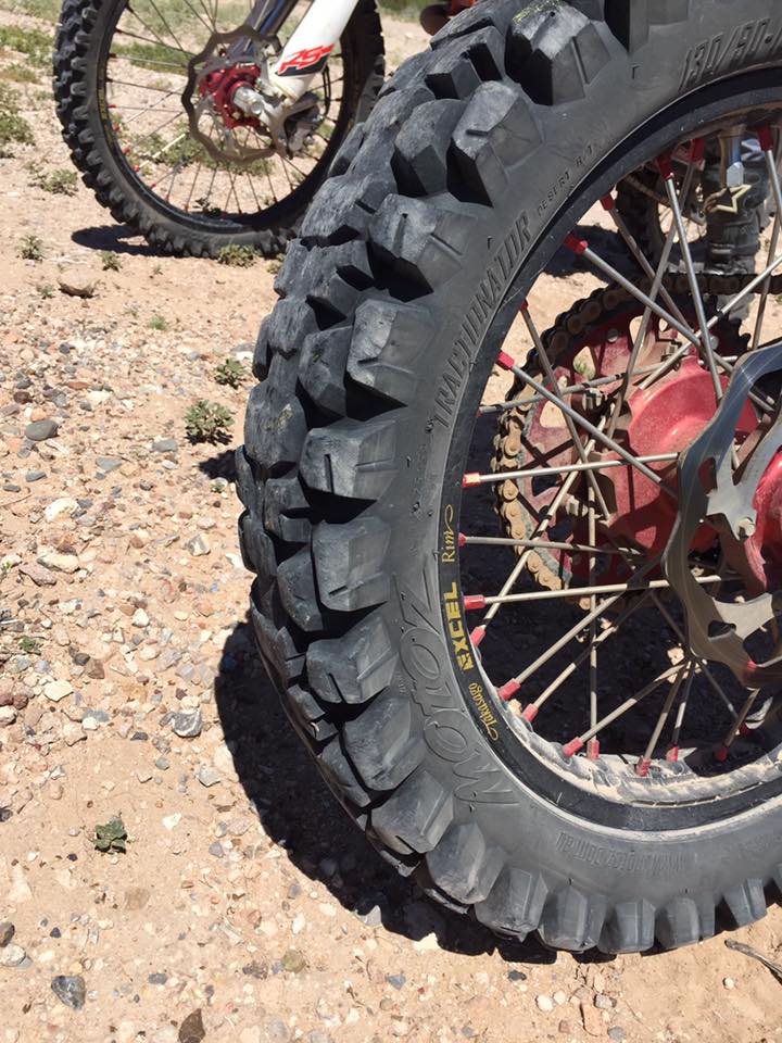 Tires DOT MOTOZ Tractionator Desert HT 90/10021 Dual Sport Motorcycle
