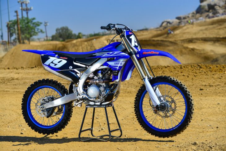 MSRP for the 2019 Yamaha YZ250F is $8199