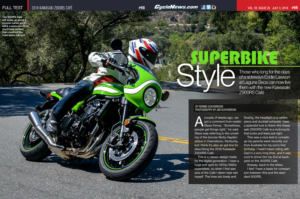 2018 Kawasaki Z900RS Café