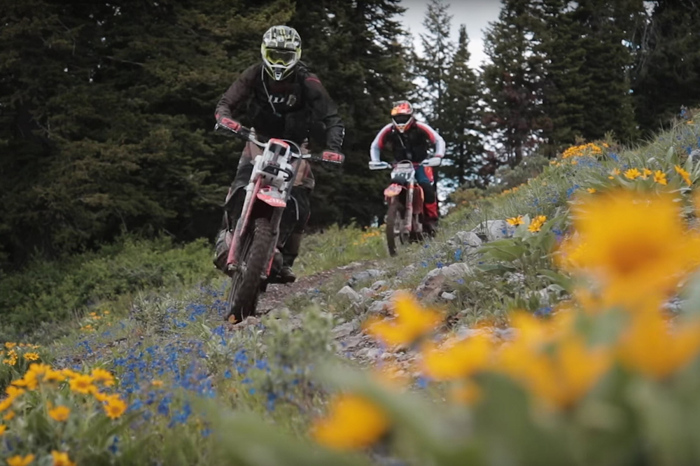 Over 12,000 miles were clocked by the riders.