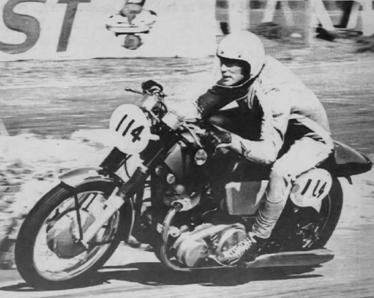 George Kerker road racing in Southern California in 1968