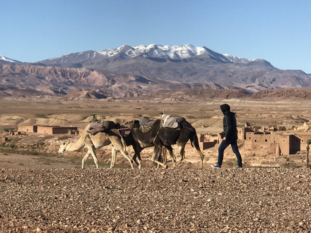There is no better way getting to places like this than on a motorcycle.