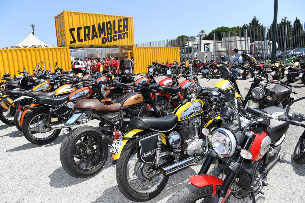 Ducati’s Scrambler scene at the Scrambler Village