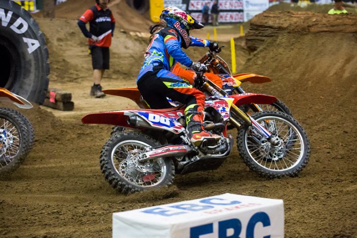 EnduroCross obstacles require a lot of finesse and quality brakes are a requirement. EBC is the number one brake pad brand due to high quality and performance.