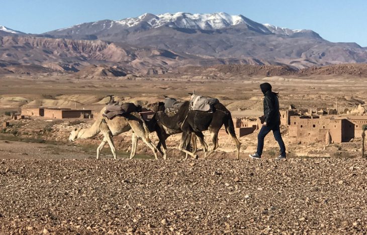 There is no better way getting to places like this than on a motorcycle.