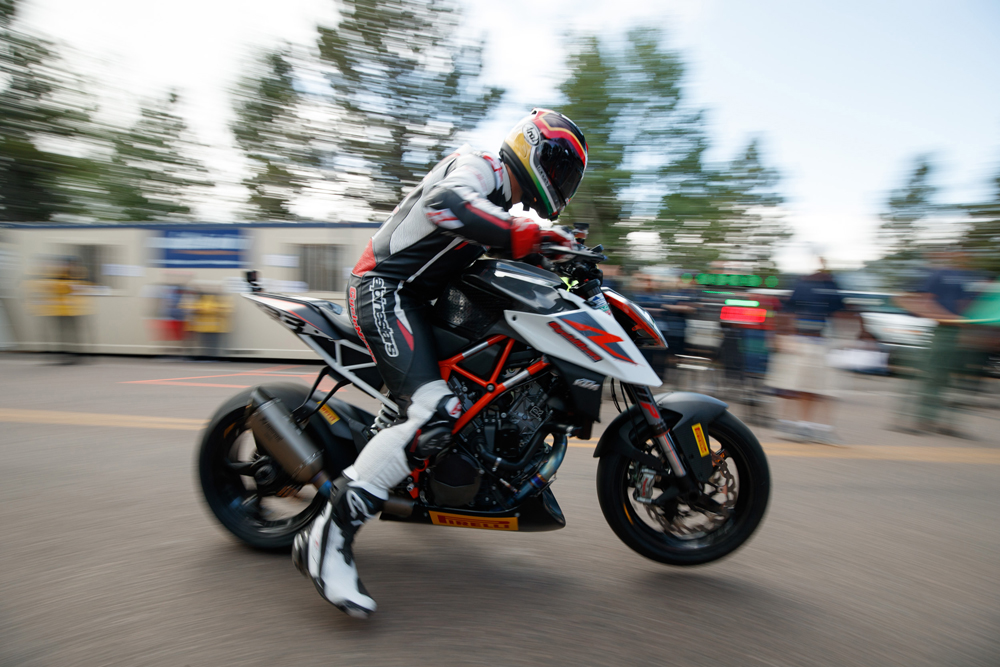 Clutch out, throttle pinned. It’s go time.