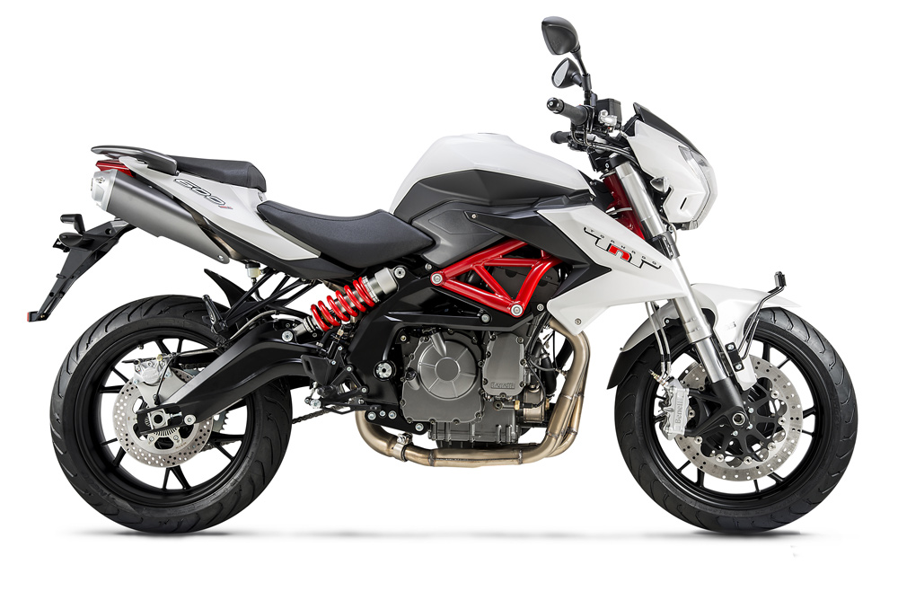 Just like its little 300 brother, the TNT 600’s shock is mounted on the side to keep it away from the heat of the exhaust, which should prevent shock fade.