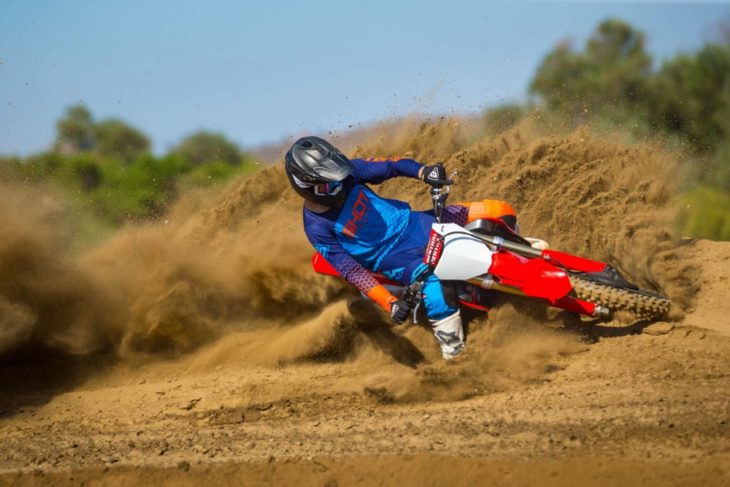 The 2019 Honda CRF450RX is ready to race right out of the box.