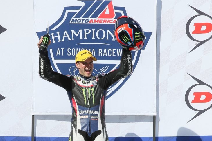 MotoAmerica Motul Superbike Championship points leader Cameron Beaubier will attempt to do the double again in the Cycle Gear Championship of Sonoma. Beaubier, who is from nearby Roseville, will be racing in front of his home crowd at Sonoma Raceway.|Photo by Brian J. Nelson