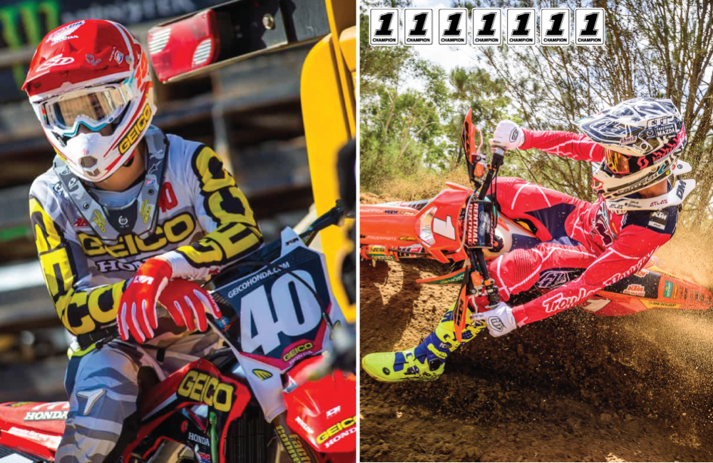 Chase Sexton and Daniel Milner