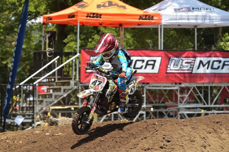 Colt Martin won the 51cc (4-6) Special Limited class at Loretta Lynn's.