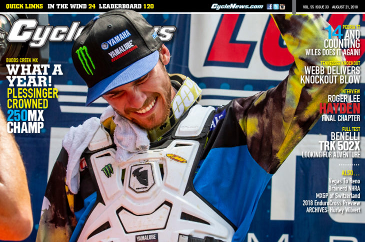 Cycle News magazine cover