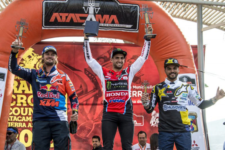 Monster Energy Honda Team Heads to Argentina After Success in Atacama