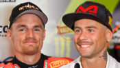 Alvaro Bautista (right) to join Chaz Davies for Ducati WorldSBK in 2019