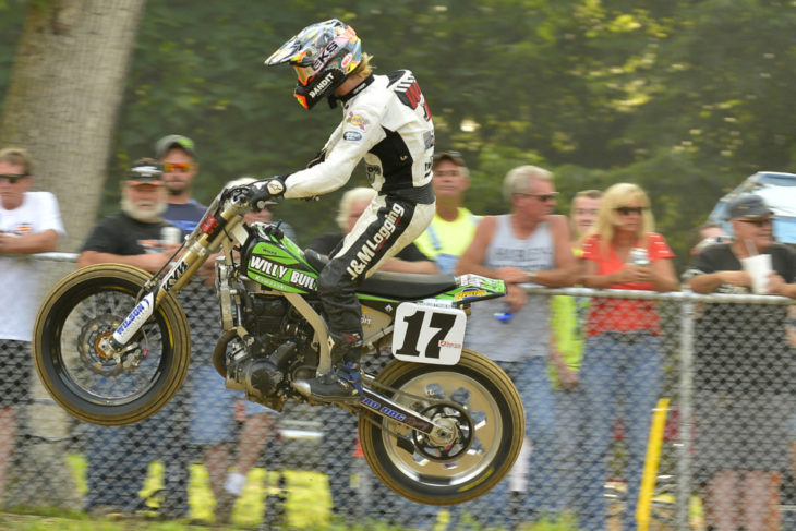 Henry Wiles won the 2018 Peoria TT