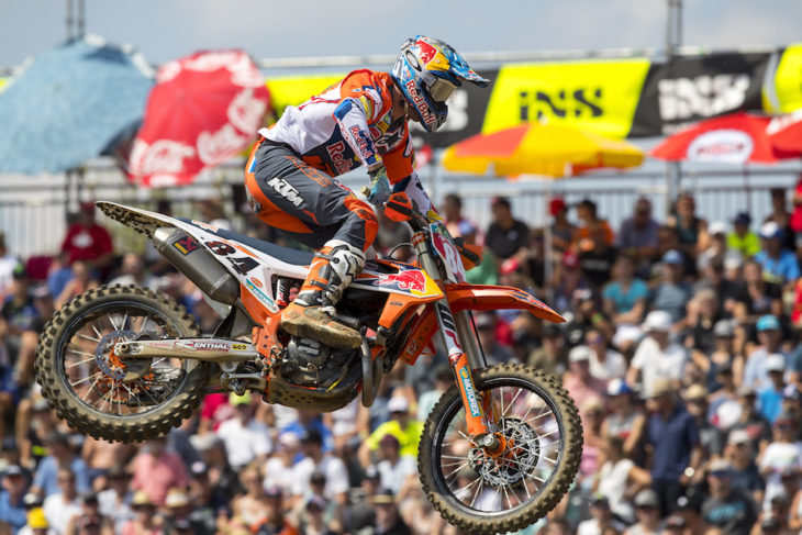 Jeffrey Herlings won the MXGP of Switzerland