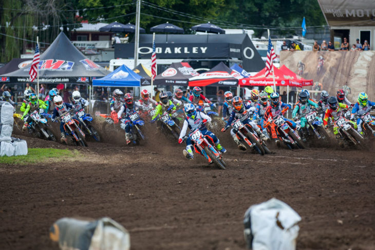 Indiana's Luke Fineis won both of his 250 C classes and four of six total motos at Loretta Lynn’s.
