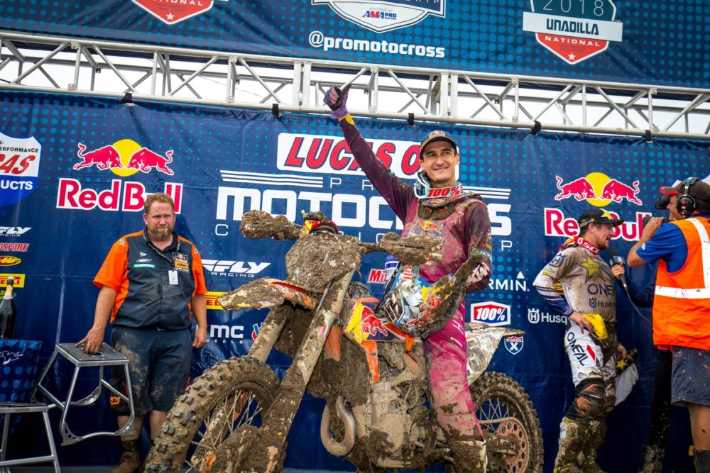 2018 Unadilla 450cc National MX Results Cycle News