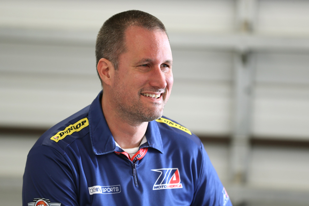 James Morse is the man in charge of ensuring there is parity between the competing Yamahas, Kawasakis and KTMs.