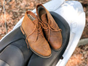 The MotoBailey boots are a good choice for those days when you have a lot of walking or restaurant stops in between casual rides. Pictured here are the LaRyders.
