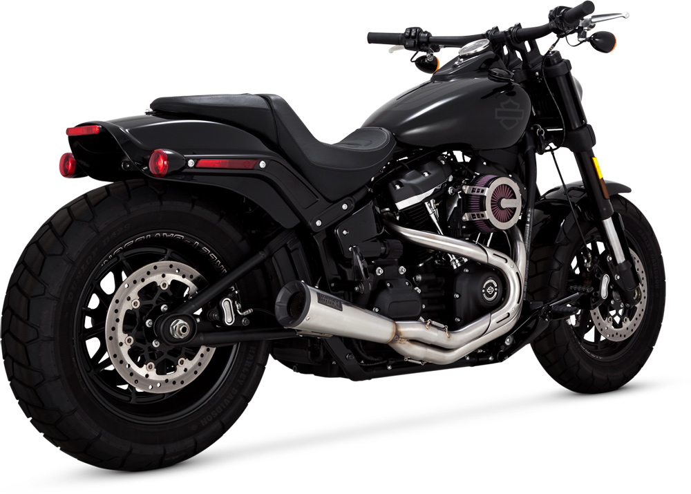 Vance & Hines Stainless 2-into-1 Upsweep Exhaust - Cycle News