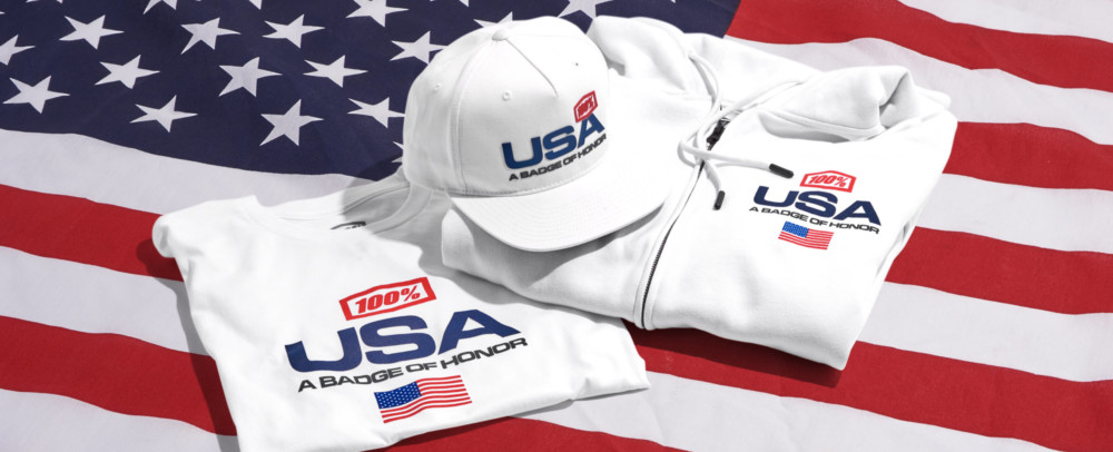 100% Introduces USA Limited Edition Capsule
