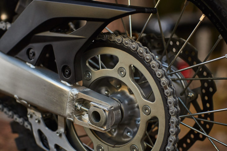 Honda’s use of rubber-cushioned sprockets eliminated chainslap and road noise, helping lessen fatigue throughout the ride.