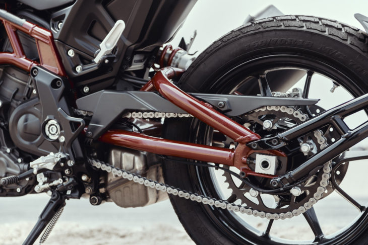 2019 Indian FTR1200 and FTR1200 S First Look swingarm